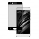 Cristal Templado Completo Negro para Xiaomi Mi 6