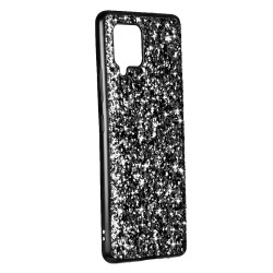 Funda para Samsung Galaxy A42 5G Brillantina Negra