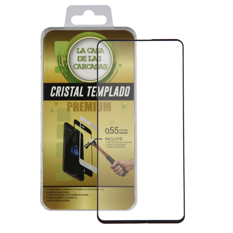 Cristal Templado Completo Negro para Huawei P Smart 2021