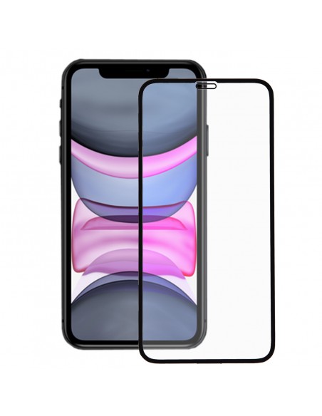 Cristal Templado Completo Negro Irrompible para iPhone X