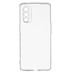 Funda Silicona Transparente para Oppo Reno 4 Pro