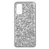 Funda Brillantina Plata para Samsung Galaxy S20