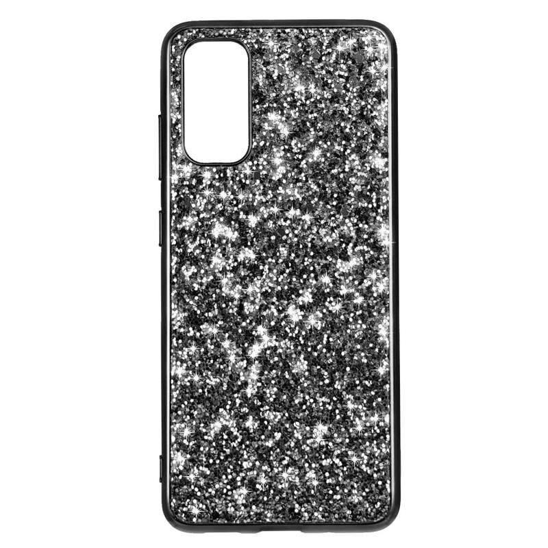 Funda Brillantina Negra para Samsung Galaxy S20