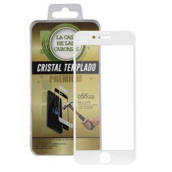 Cristal Templado Completo Blanco para iPhone SE