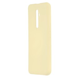 Funda Ultra Suave Amarillo Pastel para Oppo Reno 2Z