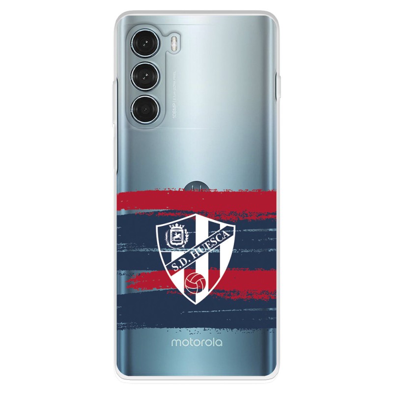 Funda para Motorola Moto G200 5G del Huesca  - Licencia Oficial SD Huesca