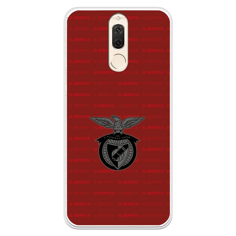 Funda para Huawei Mate 10 Lite del Escudo Fondo Granate  - Licencia Oficial Benfica