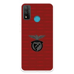 Funda para Huawei P Smart 2020 del Escudo Fondo Granate  - Licencia Oficial Benfica