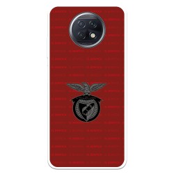 Funda para Xiaomi Redmi Note 9T del Escudo Fondo Granate  - Licencia Oficial Benfica