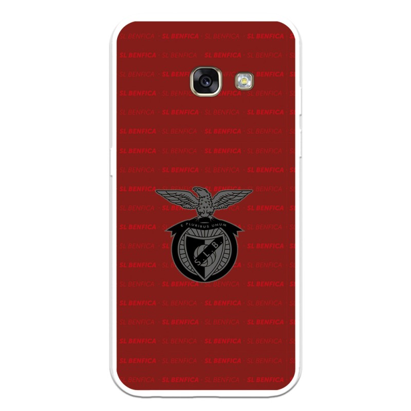 Funda para Samsung Galaxy A3 2017 del Escudo Fondo Granate  - Licencia Oficial Benfica