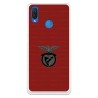 Funda para Huawei P Smart Plus del Escudo Fondo Granate  - Licencia Oficial Benfica