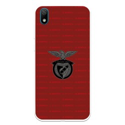 Funda para Huawei Y5 2019 del Escudo Fondo Granate  - Licencia Oficial Benfica