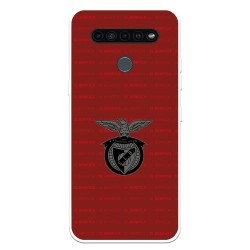 Funda para LG K41s del Escudo Fondo Granate  - Licencia Oficial Benfica