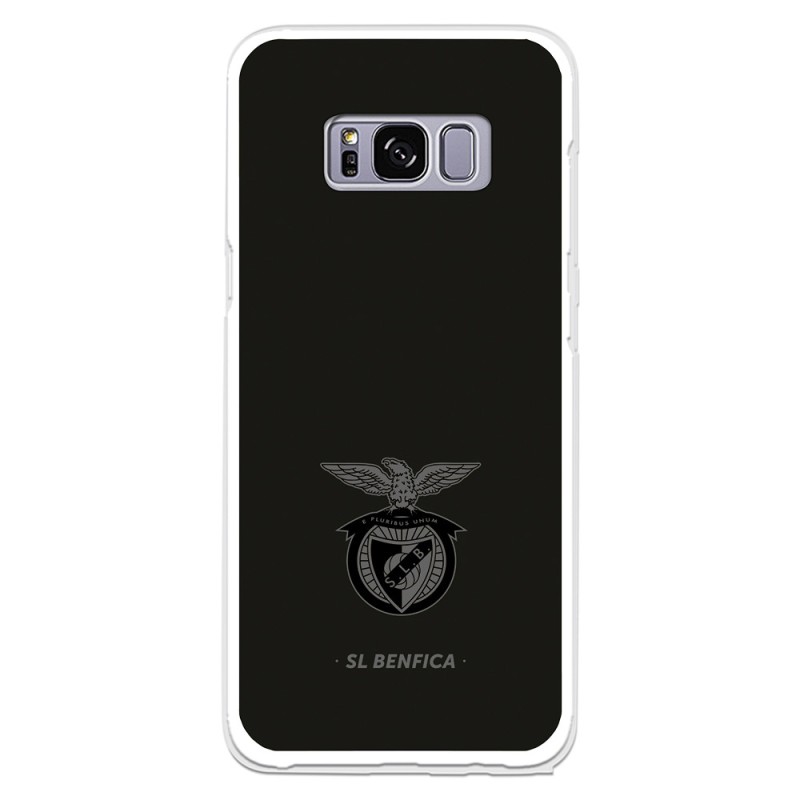 Funda para Samsung Galaxy S8 del Escudo Fondo Negro  - Licencia Oficial Benfica