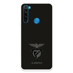 Funda para Xiaomi Redmi Note 8 del Escudo Fondo Negro  - Licencia Oficial Benfica