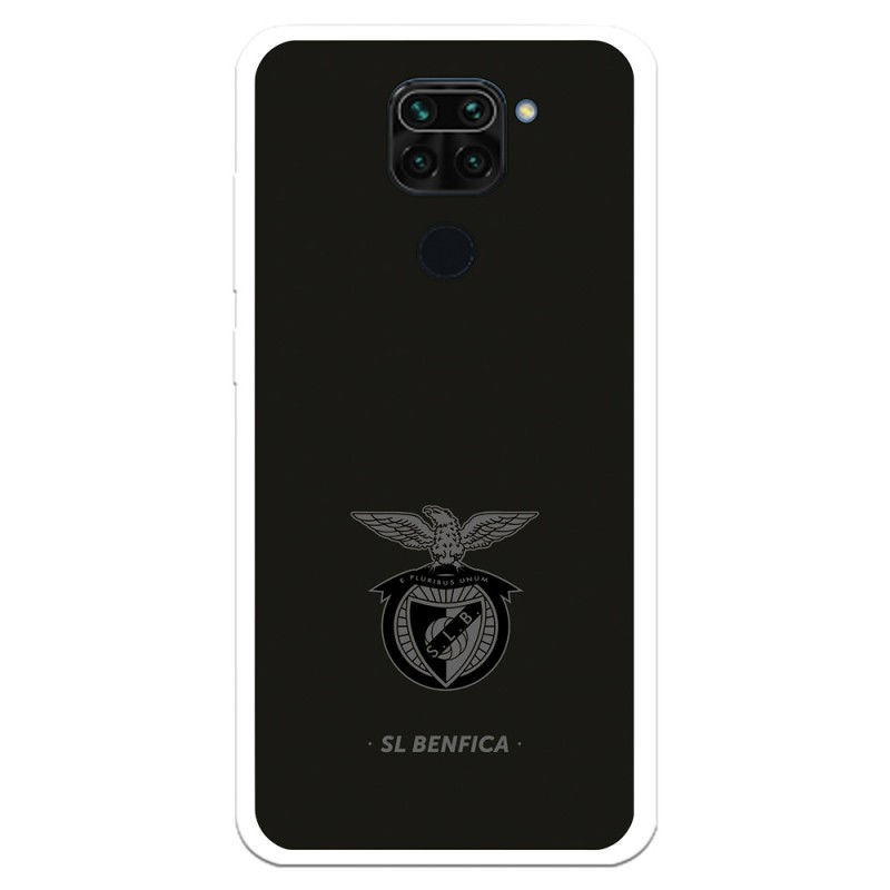 Funda para Xiaomi Redmi Note 9 del Escudo Fondo Negro  - Licencia Oficial Benfica