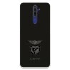 Funda para Oppo A9 2020 del Escudo Fondo Negro  - Licencia Oficial Benfica