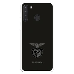 Funda para Samsung Galaxy A21 del Escudo Fondo Negro  - Licencia Oficial Benfica