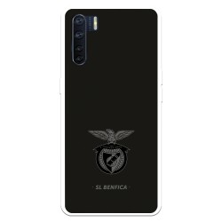 Funda para Oppo A91 del Escudo Fondo Negro  - Licencia Oficial Benfica