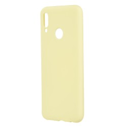 Funda Ultra suave Amarillo Pastel para Honor 10 Lite