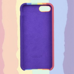 Funda Ultra suave Bandera LGTB para iPhone 8