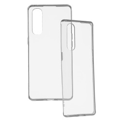 Funda Silicona Transparente para Oppo Find X2 Neo