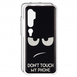 Funda Dibujo Don't Touch My Phone para Xiaomi Mi Note 10- La Casa de las Carcasas