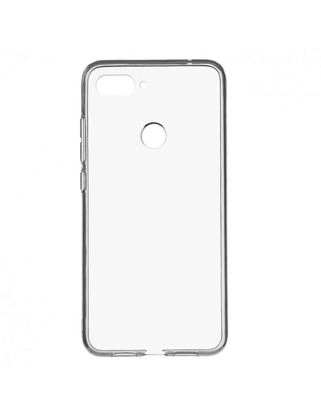 Funda translúcida dura para teléfono Xiaomi, carcasa transparente