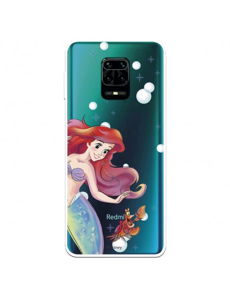 Funda para Samsung Galaxy Z Flip 5 Oficial de Disney Ariel y Sebastián  Burbujas - La Sirenita