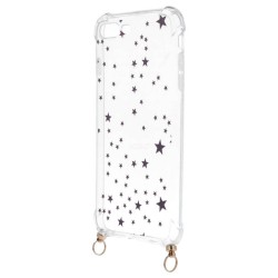 Funda Silicona Colgante Estrellas para iPhone 8