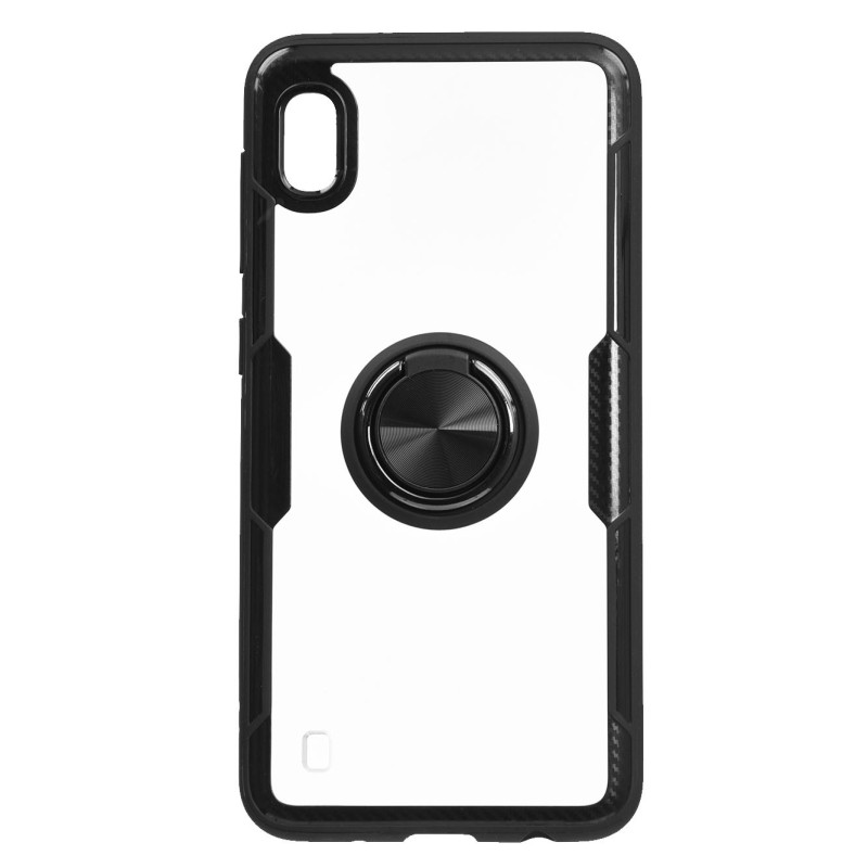 Funda Ring Transparente Negra para Samsung Galaxy A10