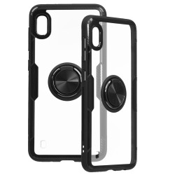 Funda Ring Transparente Negra para Samsung Galaxy A10