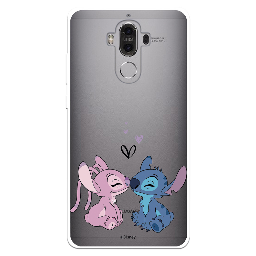 Funda para Huawei P20 Lite Oficial de Disney Angel & Stitch Beso - Lilo &  Stitch