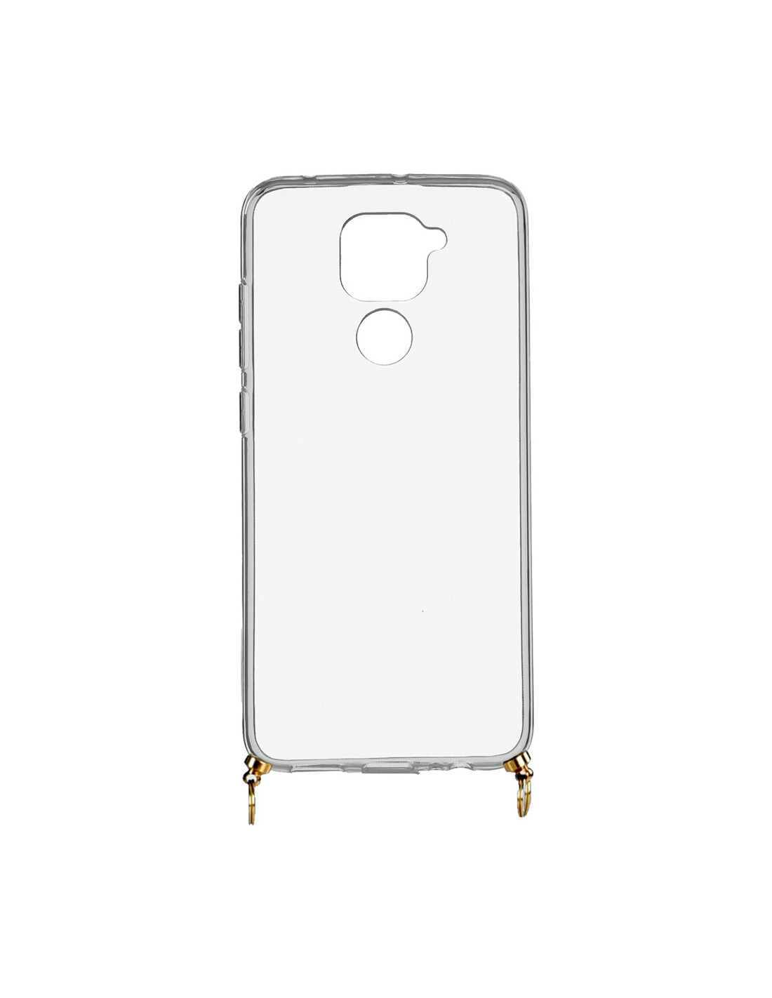 Funda Silicona Colgante Transparente para Xiaomi Redmi Note 9