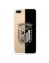 Funda para iPhone 7 Plus del Badajoz Escudo Fondo Negro y transparente - Licencia Oficial Club Deportivo Badajoz