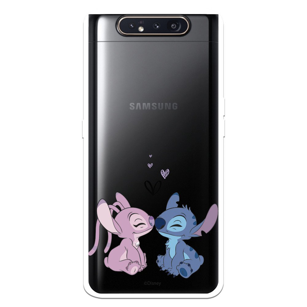 Funda para Samsung Galaxy A22 5G Oficial de Disney Stitch Azul - Lilo &  Stitch